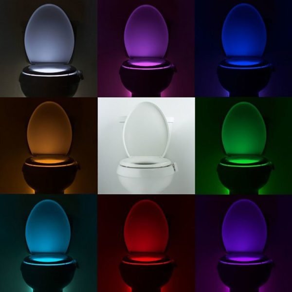 Smart Toilet Seat with Motion Sensor and Night Light