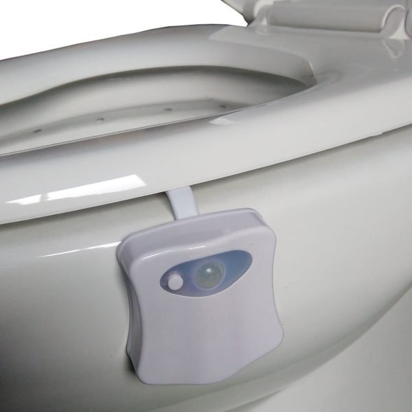 Smart Toilet Seat with Motion Sensor and Night Light